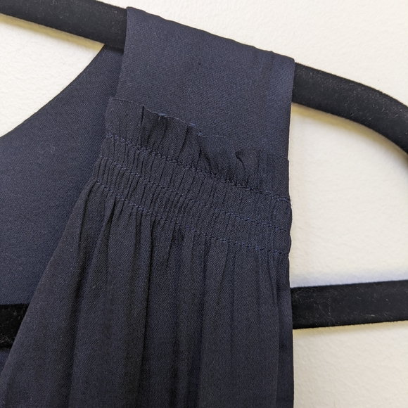 Banana Republic Goddess Dress Navy Blue - Picture 3 of 11